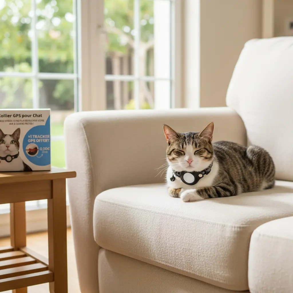 Gps-Halsband Für Katzen Mit Live-Tracking Und Sicherheit