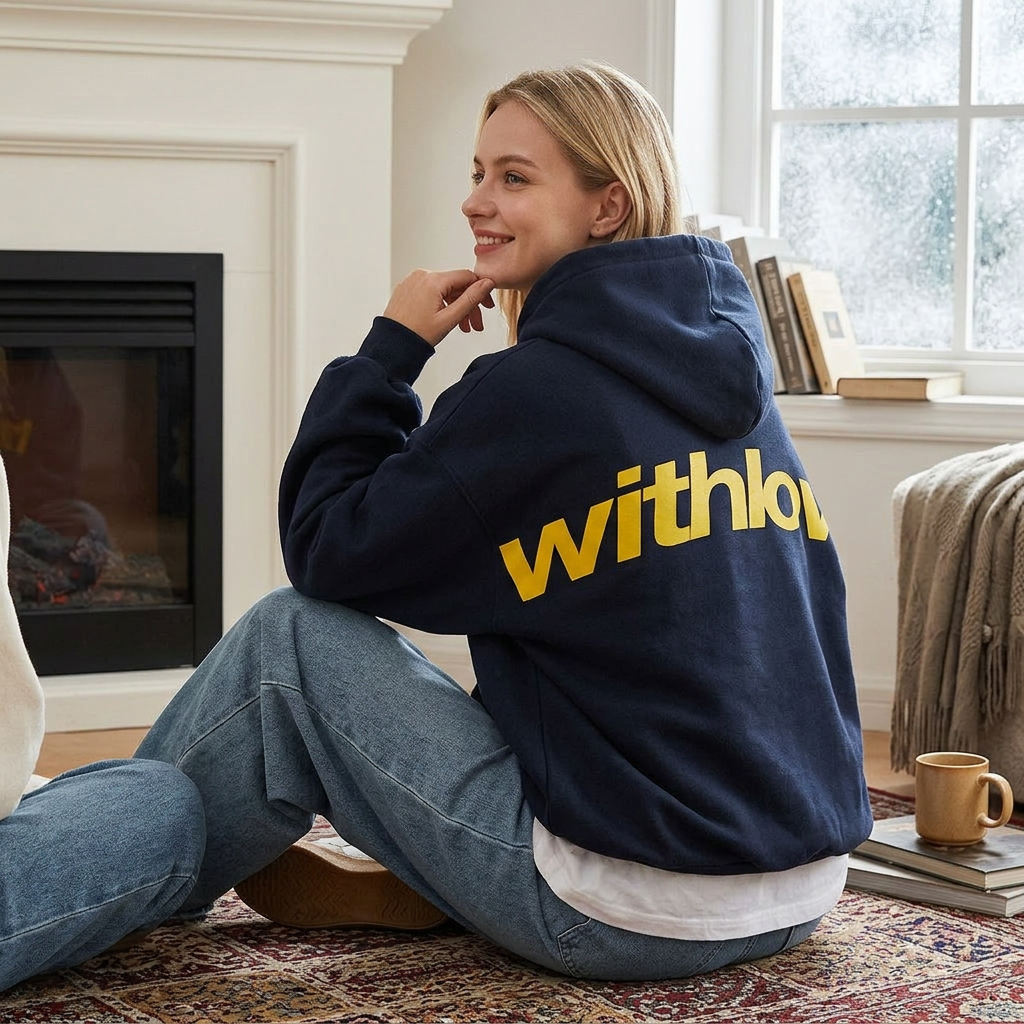 Stilvoller Unisex Winter Hoodie mit Kuschelwärme und Kapuze