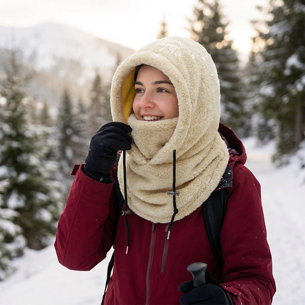 3-in-1-Wintermütze - Warm, winddicht und multifunktional