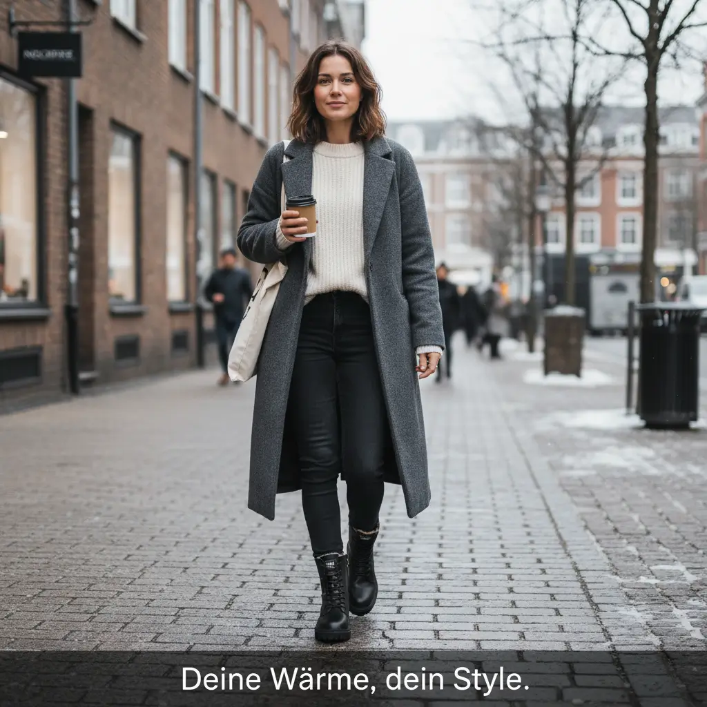Anke | Stylische Schwarze Winterstiefel Damen